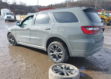 2021 Dodge Durango Gt Plus Awd from USA, damaged, VIN 1C4RDJDG7MC521682